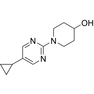 1-(5-Cyclopropylpyrimidin-2-yl)piperidin-4-ol|CS-0751715