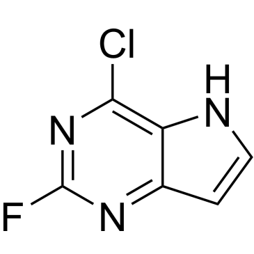 4-Chloro-2-fluoro-5h-pyrrolo[3,2-d]pyrimidine|CS-0751907