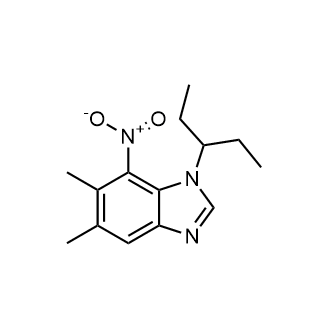 1-(1-Ethylpropyl)-5,6-dimethyl-7-nitro-1h-benzimidazole|CS-0751987