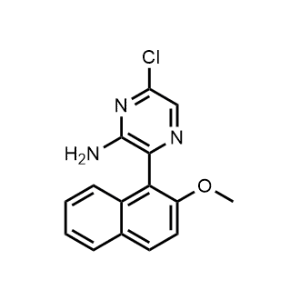 6-Chloro-3-(2-methoxynaphthalen-1-yl)pyrazin-2-amine|CS-0752305