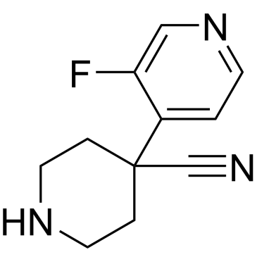 4-(3-Fluoropyridin-4-yl)piperidine-4-carbonitrile|CS-0752415