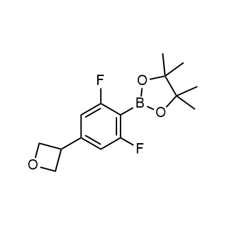2-[2,6-Difluoro-4-(oxetan-3-yl)phenyl]-4,4,5,5-tetramethyl-1,3,2-dioxaborolane|CS-0752461