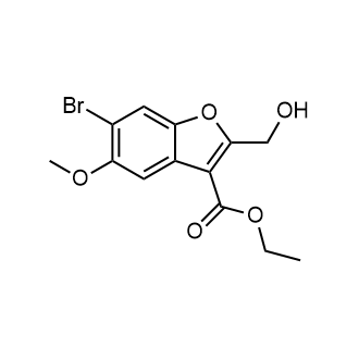 Ethyl 6-bromo-2-(hydroxymethyl)-5-methoxy-benzofuran-3-carboxylate|CS-0752732