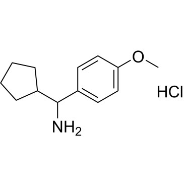 Cyclopentyl(4-methoxyphenyl)methanamine hcl|CS-0752784