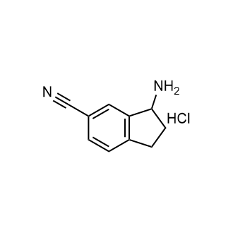 3-Amino-2,3-dihydro-1h-indene-5-carbonitrile hcl|CS-0752835