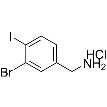 (3-Bromo-4-iodophenyl)methanamine hcl|CS-0752846