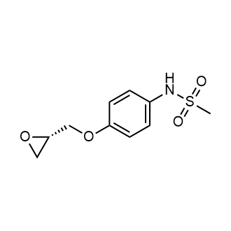 (S)-N-(4-(Oxiran-2-ylmethoxy)phenyl)methanesulfonamide|CS-0752964