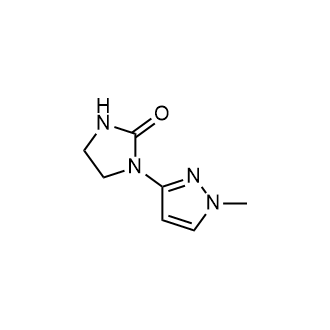 1-(1-Methylpyrazol-3-yl)imidazolidin-2-one|CS-0752972