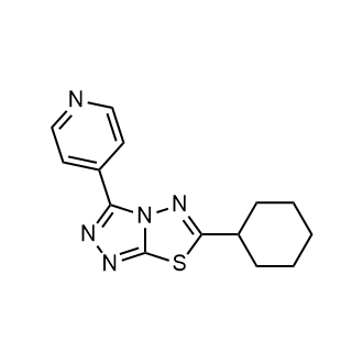 6-Cyclohexyl-3-(pyridin-4-yl)-[1,2,4]triazolo[3,4-b][1,3,4]thiadiazole|CS-0753054