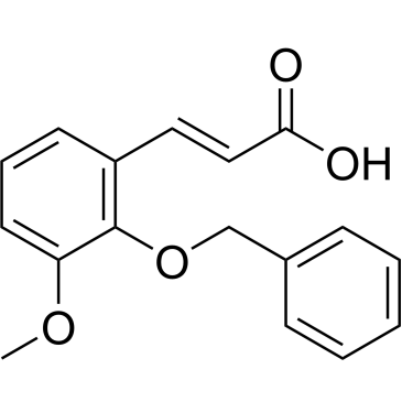 (E)-3-(2-(Benzyloxy)-3-methoxyphenyl)acrylic acid|CS-0753088