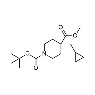 1-(Tert-butyl) 4-methyl 4-(cyclopropylmethyl)piperidine-1,4-dicarboxylate|CS-0753212