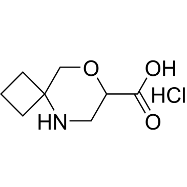 8-Oxa-5-azaspiro[3.5]nonane-7-carboxylic acid;hydrochloride|CS-0753216