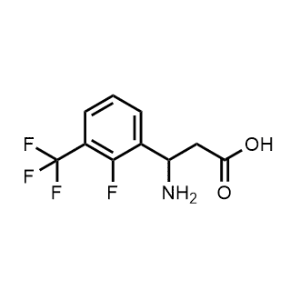3-Amino-3-(2-fluoro-3-(trifluoromethyl)phenyl)propanoic acid|CS-0753276