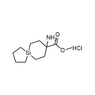 Methyl 8-amino-5-silaspiro[4.5]decane-8-carboxylate hcl|CS-0753432