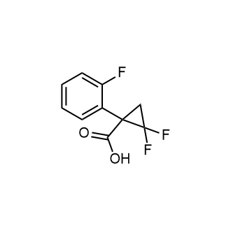 2,2-Difluoro-1-(2-fluorophenyl)cyclopropane-1-carboxylic acid|CS-0753495