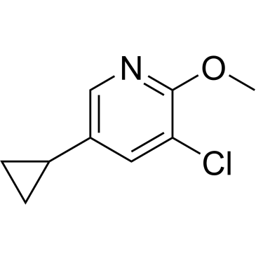 3-Chloro-5-cyclopropyl-2-methoxypyridine|CS-0753674