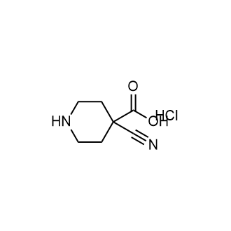 4-Cyanopiperidine-4-carboxylic acid hydrochloride|CS-0753760