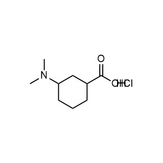 3-(Dimethylamino)cyclohexane-1-carboxylic acid hcl|CS-0753831