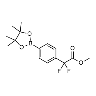 Methyl 2,2-difluoro-2-(4-(4,4,5,5-tetramethyl-1,3,2-dioxaborolan-2-yl)phenyl)acetate|CS-0753842