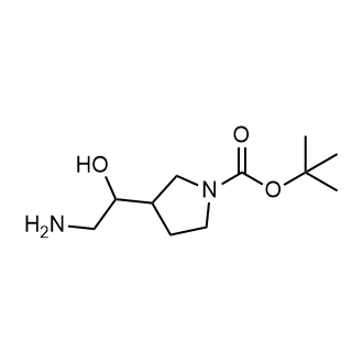 Tert-butyl 3-(2-amino-1-hydroxyethyl)pyrrolidine-1-carboxylate|CS-0753861