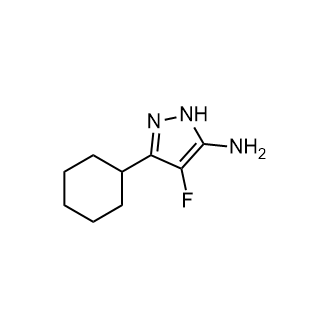 3-Cyclohexyl-4-fluoro-1h-pyrazol-5-amine|CS-0754046