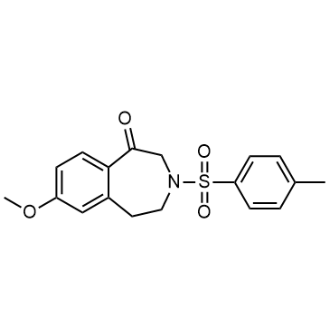 8-Methoxy-3-(4-methylphenyl)sulfonyl-2,4-dihydro-1H-3-benzazepin-5-one|CS-0754177