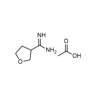 Tetrahydrofuran-3-carboximidamide acetate|CS-0754498