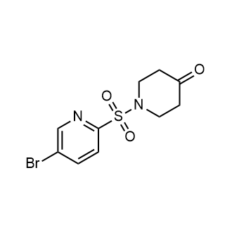 1-(5-Bromopyridin-2-yl)sulfonylpiperidin-4-one|CS-0754723