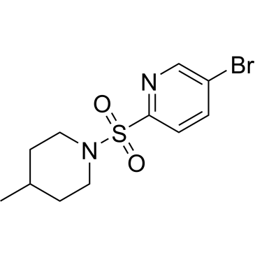 5-Bromo-2-((4-methylpiperidin-1-yl)sulfonyl)pyridine|CS-0754744