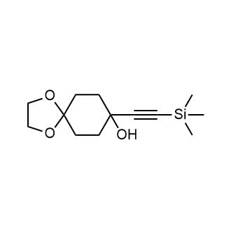 8-(2-Trimethylsilylethynyl)-1,4-dioxaspiro[4.5]decan-8-ol|CS-0754995