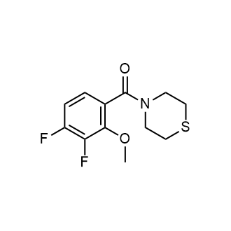(3,4-Difluoro-2-methoxyphenyl)(thiomorpholino)methanone|CS-0755751