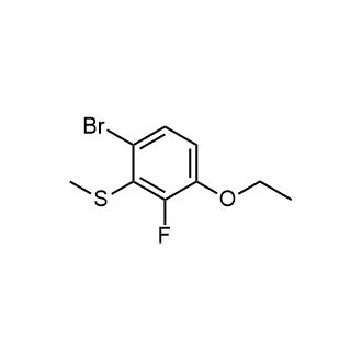 (6-Bromo-3-ethoxy-2-fluorophenyl)(methyl)sulfane|CS-0755803