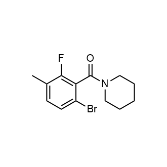 (6-Bromo-2-fluoro-3-methylphenyl)-piperidin-1-ylmethanone|CS-0755865