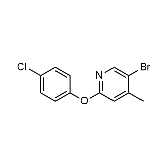 5-Bromo-2-(4-chlorophenoxy)-4-methylpyridine|CS-0755891