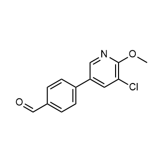 4-(5-Chloro-6-methoxypyridin-3-yl)benzaldehyde|CS-0756022