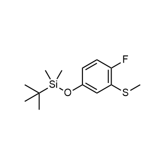 Tert-butyl(4-fluoro-3-(methylthio)phenoxy)dimethylsilane|CS-0756035