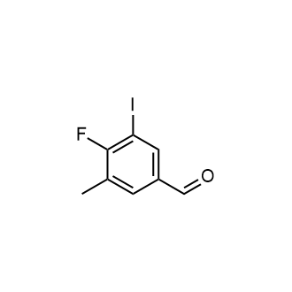 4-Fluoro-3-iodo-5-methylbenzaldehyde|CS-0756042