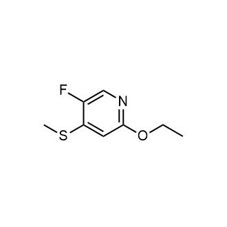 2-Ethoxy-5-fluoro-4-methylsulfanylpyridine|CS-0756081