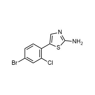 5-(4-Bromo-2-chlorophenyl)thiazol-2-amine|CS-0756119