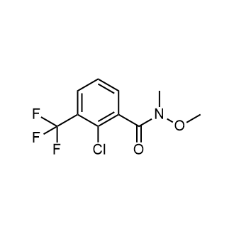 2-Chloro-N-methoxy-N-methyl-3-(trifluoromethyl)benzamide|CS-0756152