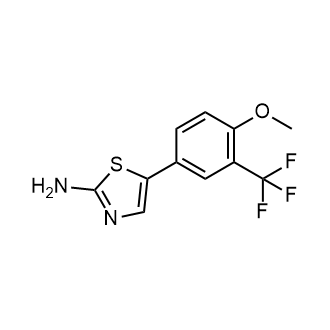 5-(4-Methoxy-3-(trifluoromethyl)phenyl)thiazol-2-amine|CS-0756166