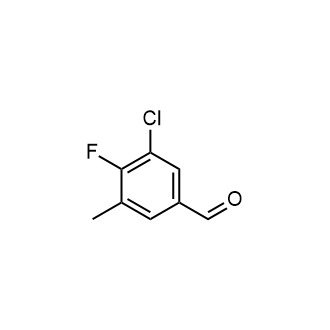 3-Chloro-4-fluoro-5-methylbenzaldehyde|CS-0756213