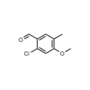 2-Chloro-4-methoxy-5-methylbenzaldehyde|CS-0756252