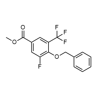 Methyl 4-(benzyloxy)-3-fluoro-5-(trifluoromethyl)benzoate|CS-0756368