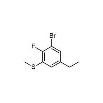 (3-Bromo-5-ethyl-2-fluorophenyl)(methyl)sulfane|CS-0756427
