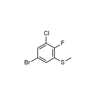 (5-Bromo-3-chloro-2-fluorophenyl)(methyl)sulfane|CS-0756619