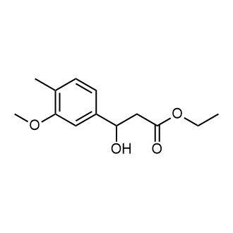 Ethyl 3-hydroxy-3-(3-methoxy-4-methylphenyl)propanoate|CS-0756641