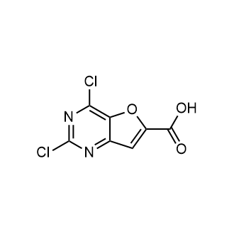 2,4-Dichlorofuro[3,2-d]pyrimidine-6-carboxylic acid|CS-0756692