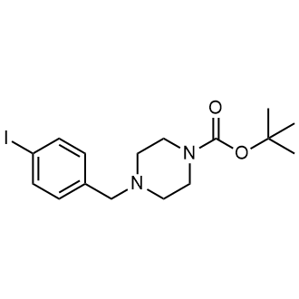 Tert-butyl 4-(4-iodobenzyl)piperazine-1-carboxylate|CS-0756806
