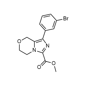 Methyl 1-(3-bromophenyl)-5,6-dihydro-8h-imidazo[5,1-c][1,4]oxazine-3-carboxylate|CS-0756905